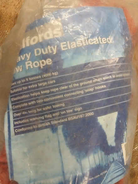 Photo of free Tow rope (Spondon DE21) #1