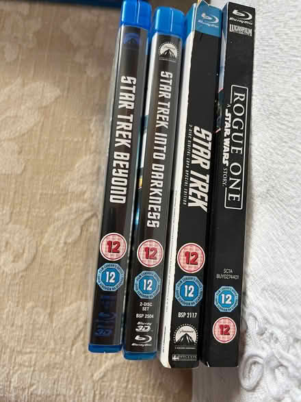 Photo of free Blu-ray Star Trek & Star ward (Easthampstead RG12) #1