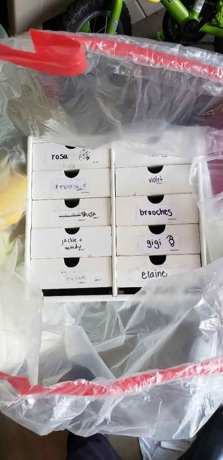 Photo of free White wood organizers (Four) (Carol Stream, IL) #1
