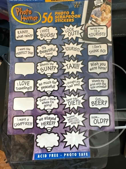 Photo of free Scrapbooking stickers (Cedar knolls, NJ) #1
