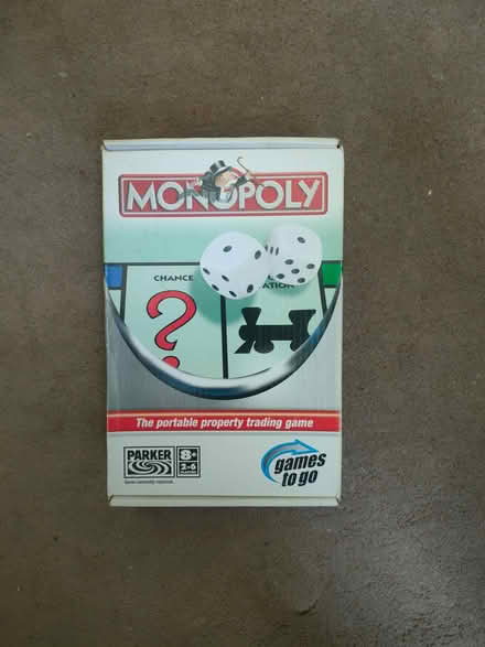 Photo of free Travel size Monopoly (Milton PO4) #1