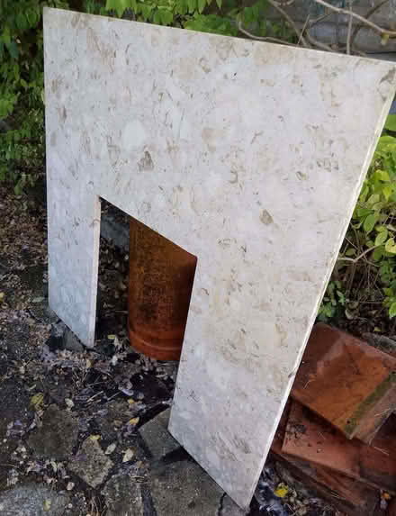 Photo of free Marble fire surround back (Penn Hill BH14) #1