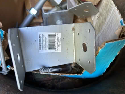 Photo of free Brackets to attach wood to cement (Lake Forest Park) #2