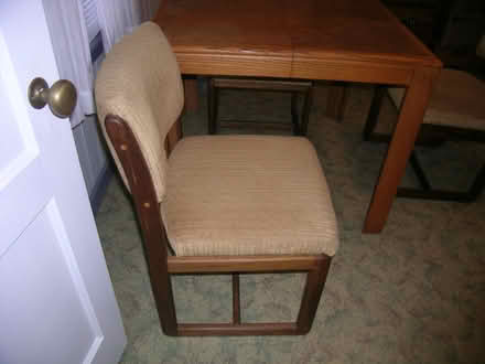Photo of free wood table and chairs (Eureka) #2