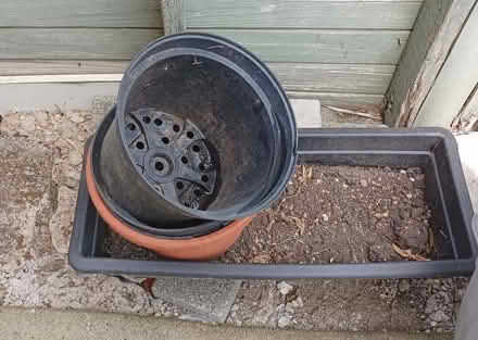 Photo of free Outdoor planters & soil (RG2 south Reading) #3
