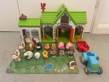 Photo of free Farm toy with animals and tractor (Oxford OX2) #1