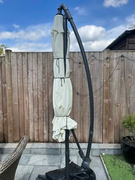 Photo of free Cantilevered Garden Umbrella in working order (Saham Toney IP25) #2