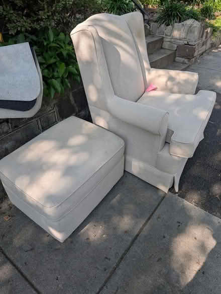 Photo of free Fabric Rocker, Computer chair (NW/Brightwood Park) #1