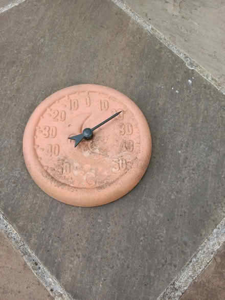 Photo of free Terracotta outdoor thermometer (Oakwood Park EN2) #1