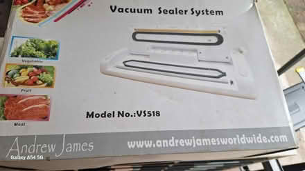 Photo of free Food vacuum sealer (Brampton - Appleby CA16) #1