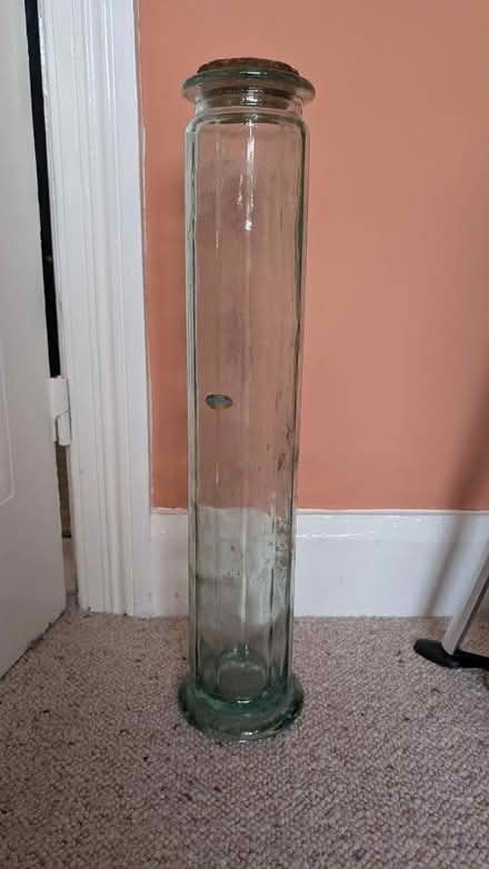 Photo of free Tall glass pasta jar (Wadsley S6) #1