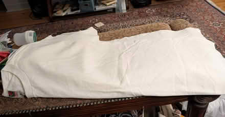 Photo of free 2 White tshirts Mens (Lakeview, close to Bayshore) #2