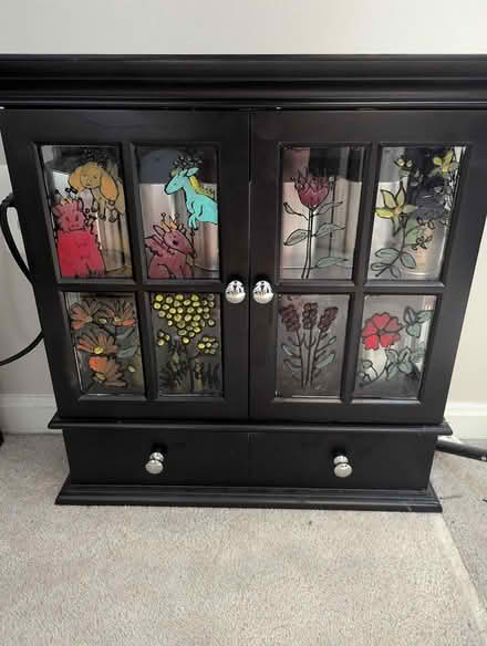 Photo of free Small hand painted cabinet (Kingstown) #1