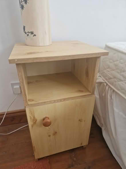 Photo of free 2 sofa chairs & 2 bedside lockers (Dublin 15) #1