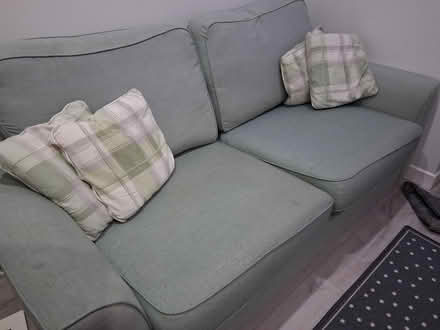 Photo of free 3 seater settee (Warrington) #1