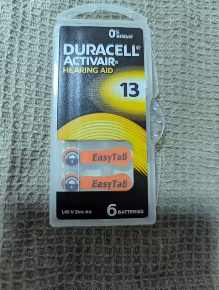 Photo of free 3 full PACs of Active Ait hearing aid batteries (Grangeway area NN10) #4
