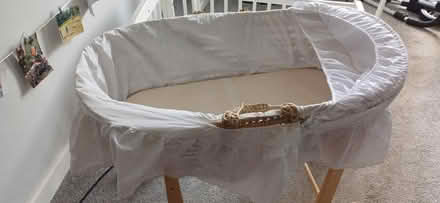 Photo of free Moses Basket and stand (Birkenhead, CH42) #1