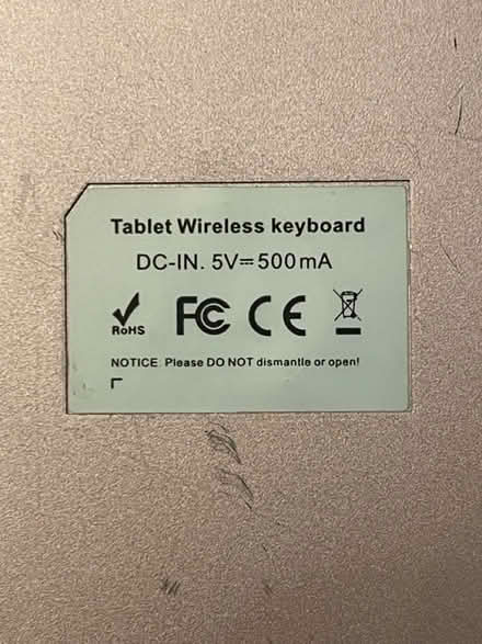 Photo of free Ipad keyboard (West Chester) #3