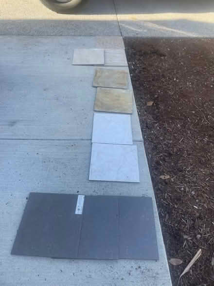 Photo of free 9 12 x 12 ceramic tiles (Alki point) #1