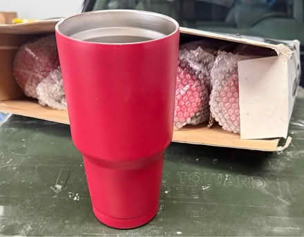 Photo of free Set of 8 red insulated tumblers (Naperville, near downtown) #1