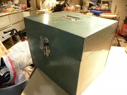 Photo of free Lockable metal file box (Troy) #4