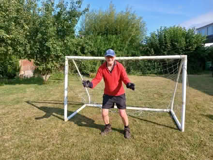 Photo of free Football goal (Blue Anchor) #1