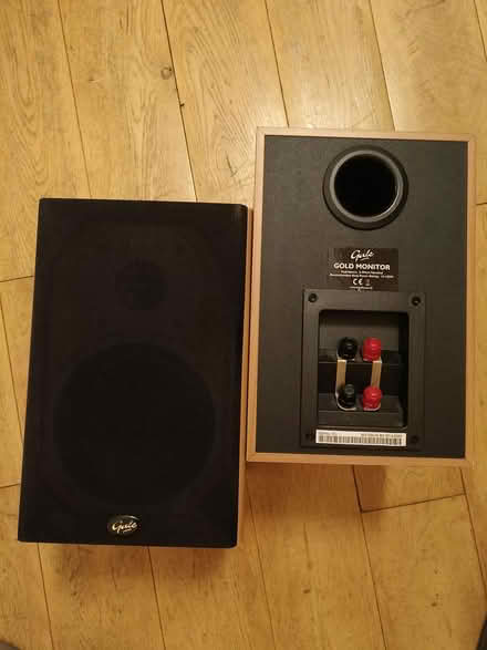 Photo of free 2 X Gale GOLD MONITOR speakers (Church Street NW8) #1