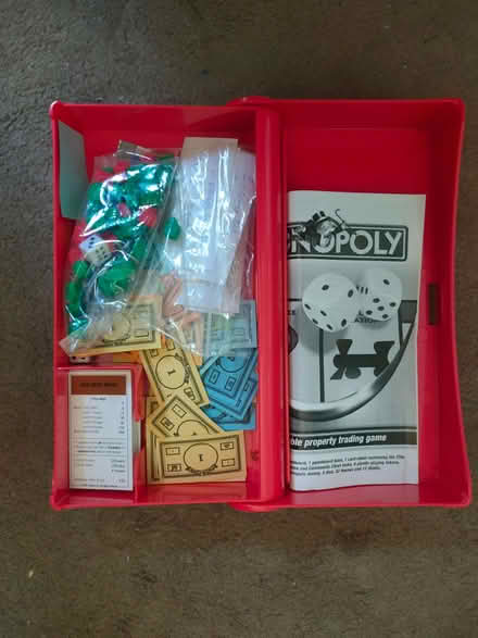 Photo of free Travel size Monopoly (Milton PO4) #2