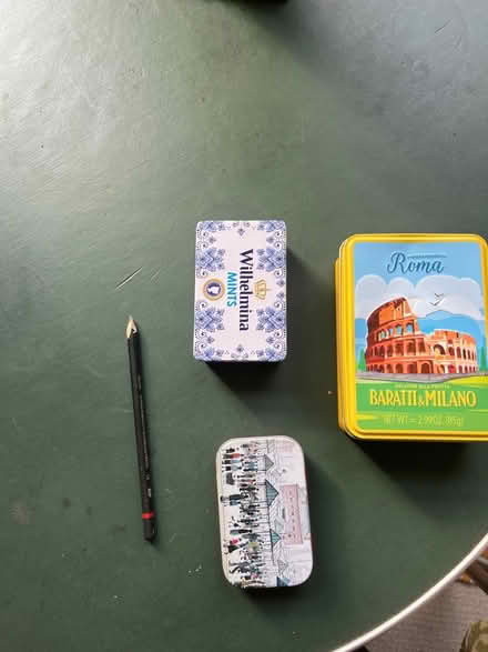 Photo of free Three small tin boxes (Kennington) #1