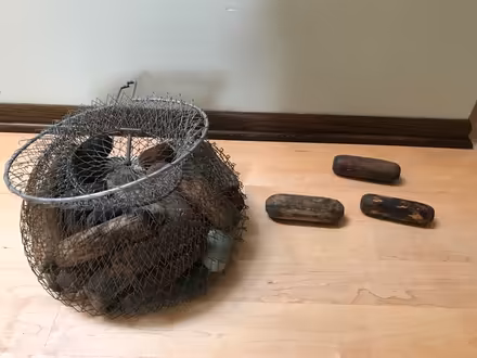 Photo of free Lobster trap and wooden bobbers (Seward, Minneapolis) #1