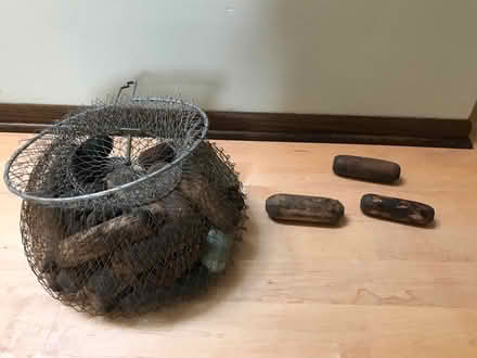 Photo of free Lobster trap and wooden bobbers (Seward, Minneapolis) #1