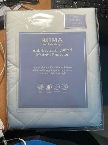 Photo of free New mattress protectors fit 4ft bed (Quernmore LA2) #1
