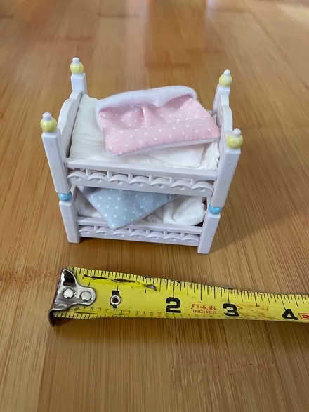 Photo of free Calico Critters Bunk beds (Sunnyvale (Wolfe)) #1