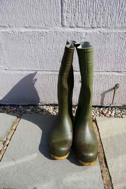 Photo of free wellies size 10 adult (Horsell GU21) #1