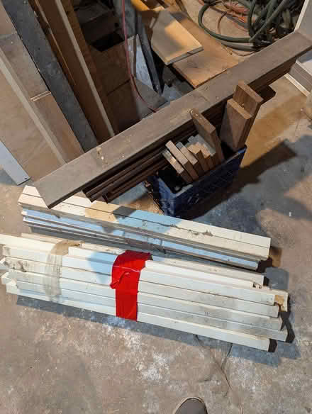 Photo of free Ipe offcuts + mahogany balusters (Town Center) #1
