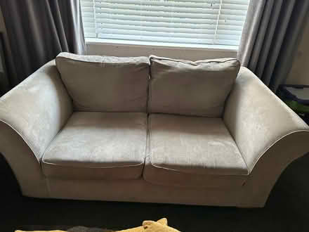 Photo of free Cream 2 seater sofa (Hucclecote) #1