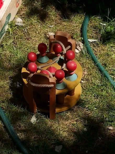 Photo of free Wooden skittles - vintage set (North Tonbridge TN10) #1