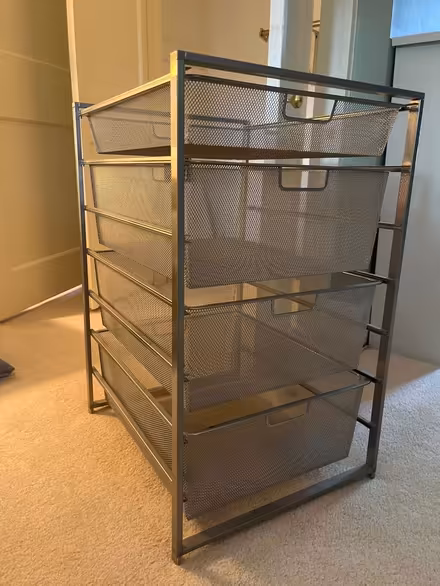 Photo of free Elfa 4 Drawer Storage Container (Bexley) #3