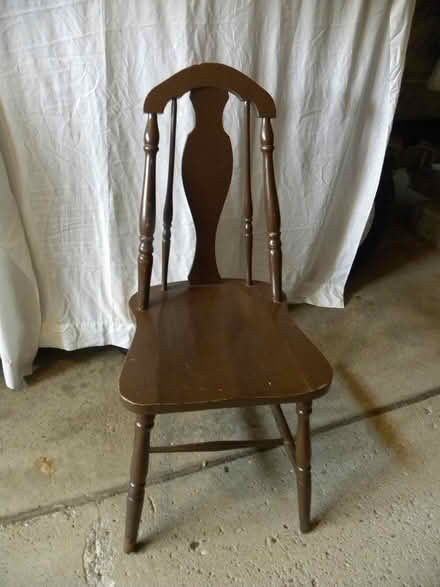 Photo of free Wood Chair (Troy) #1