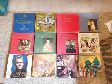 Photo of free 13 Vinyl Record Box Sets Classic & Opera (Cemmaes SY20) #1