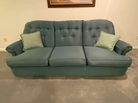 Photo of free Couch and matching Chair/Ottoman (Acton) #1