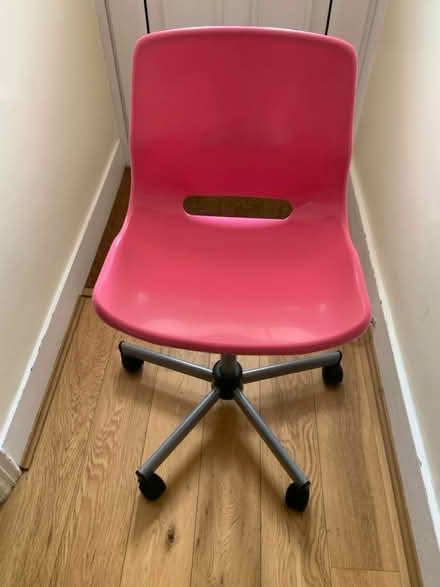 Photo of free Pink 5 leg roller chait (Chiswick) #1