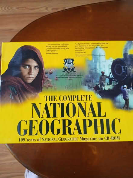 Photo of free National Geographic CD- ROM (North Park & Dixie) #2