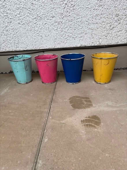 Photo of free Metal plant pots (Oxenholme LA9) #1