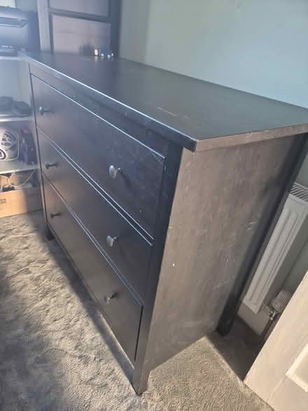 Photo of free Chest of drawers & 2 lockers (Whitehall) #1