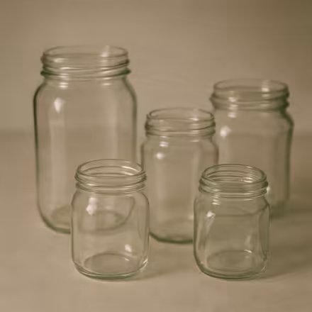 Photo of free Clean Glass Jars - with lids (AB25) #1