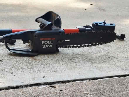 Photo of free Electric chainsaw (9303 Pinewood Dr. Dallas) #2