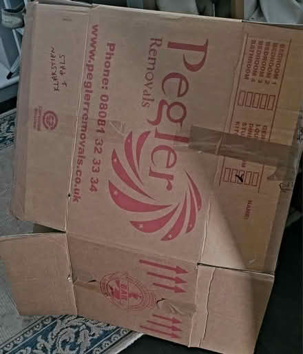 Photo of free 7 medium-size boxes for moving (Morden (near Ravensbury Park)) #1