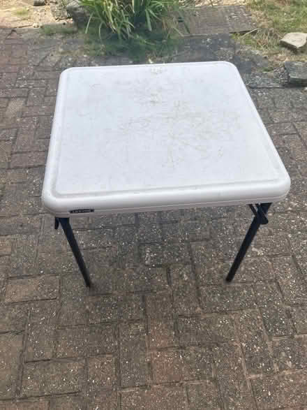 Photo of free High density polyethylene table (Ruislip HA4) #1