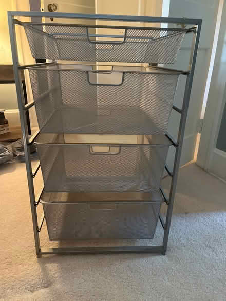 Photo of free Elfa 4 Drawer Storage Container (Bexley) #1